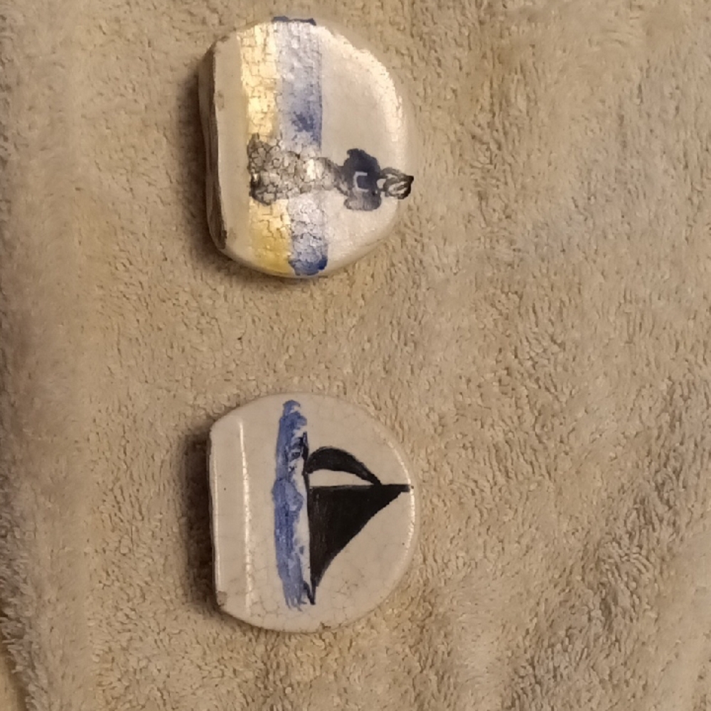 Hand-Painted Ceramic Trinket Boxes